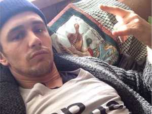 One of James Franco's many sefies
